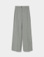 Wide-Leg-Hose mit Gürtelschlaufen